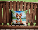 Basenji 6360 Luau Throw Pillow