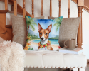 Basenji 6360 Luau Throw Pillow