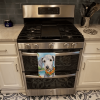 Bedlington Terrier Luau Kitchen Towel