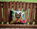 Belgian Tervuren 6368 Luau Throw Pillow