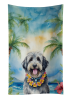 Bergamasco Sheepdog Luau Kitchen Towel