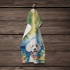 Bichon Frise 1 Luau Kitchen Towel