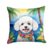 Bichon Frise 6372 Luau Throw Pillow