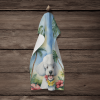 Bichon Frise 2 Luau Kitchen Towel