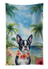 Boston Terrier 1 Luau Kitchen Towel