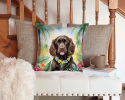Boykin Spaniel 6390 Luau Throw Pillow