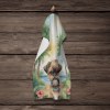 Brussels Griffon 2 Luau Kitchen Towel