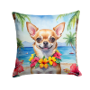 Chihuahua 6403 Luau Throw Pillow