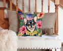 Chihuahua 6405 Luau Throw Pillow