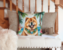 Chow Chow 6407 Luau Throw Pillow