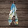Cocker Spaniel 1 Luau Kitchen Towel