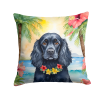 Cocker Spaniel 6411 Luau Throw Pillow