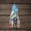 Flat Coated Retriever Luau Kitchen Towel