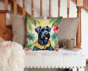 Giant Schnauzer 6441 Luau Throw Pillow