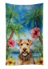 Lakeland Terrier Luau Kitchen Towel