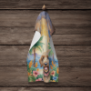 Otterhound Luau Kitchen Towel