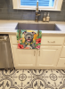 Pit Bull Terrier 3 Luau Kitchen Towel