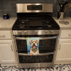 Soft Coated Wheaten Terrier Luau Kitchen Towel
