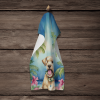 Soft Coated Wheaten Terrier Luau Kitchen Towel