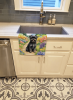 Affenpinscher Spring Path Garden Kitchen Towel