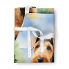 Airedale Terrier Path Garden Apron