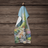 Akita Spring Path Garden Kitchen Towel