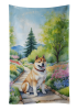 Akita Spring Path Garden Kitchen Towel