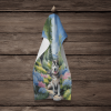 Alaskan Malamute Spring Path Kitchen Towel