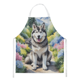 Alaskan Malamute Path Garden Apron