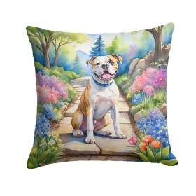 American Bulldog 6547 Spring Path Throw Pillow
