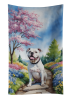 American Bulldog 2 Spring Path Kitchen Towel