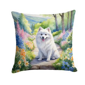 American Eskimo 6550 Spring Path Throw Pillow