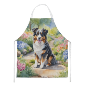 Australian Shepherd Spring Path Apron