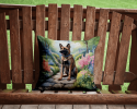 Belgian Malinois 6563 Spring Path Throw Pillow