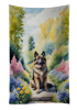Belgian Tervuren Spring Path Garden Kitchen Towel