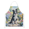 Border Collie Spring Path Garden Apron