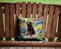 Boykin Spaniel 6583 Spring Path Throw Pillow