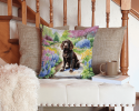 Boykin Spaniel 6583 Spring Path Throw Pillow
