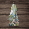 Bull Terrier 1 Spring Path Kitchen Towel