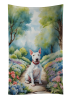 Bull Terrier 1 Spring Path Kitchen Towel