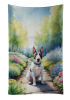 Bull Terrier 2 Spring Path Kitchen Towel