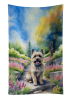 Cairn Terrier 1 Spring Path Kitchen Towel