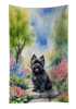 Cairn Terrier 2 Spring Path Kitchen Towel