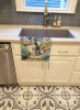Catahoula Spring Path Garden Kitchen Towel