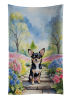 Chihuahua 2 Spring Path Garden Kitchen Towel
