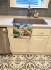 Corgi 2 Spring Path Garden Kitchen Towel
