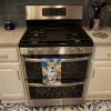 Corgi 2 Spring Path Garden Kitchen Towel