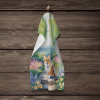 Corgi 3 Spring Path Garden Kitchen Towel