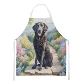 Curly-Coated Retriever Spring Path Garden Apron
