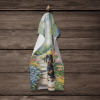 Dachshund 2 Spring Path Kitchen Towel